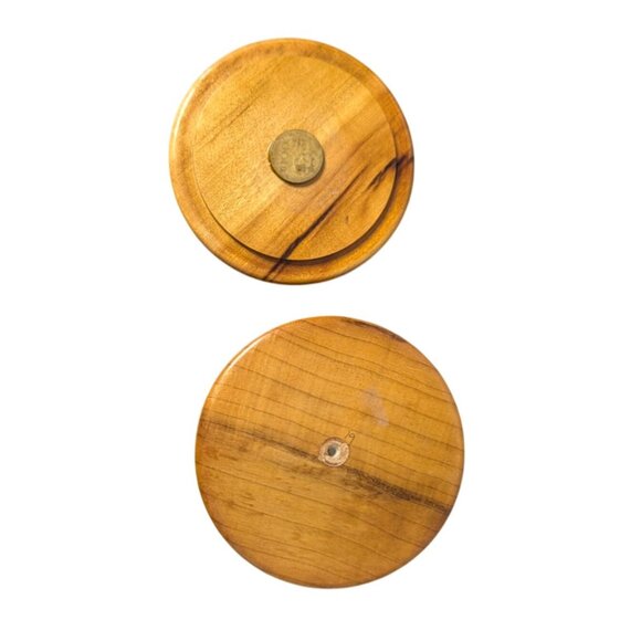 Handcrafted Wooden Trinket Box With Lid - Picture 2 of 12